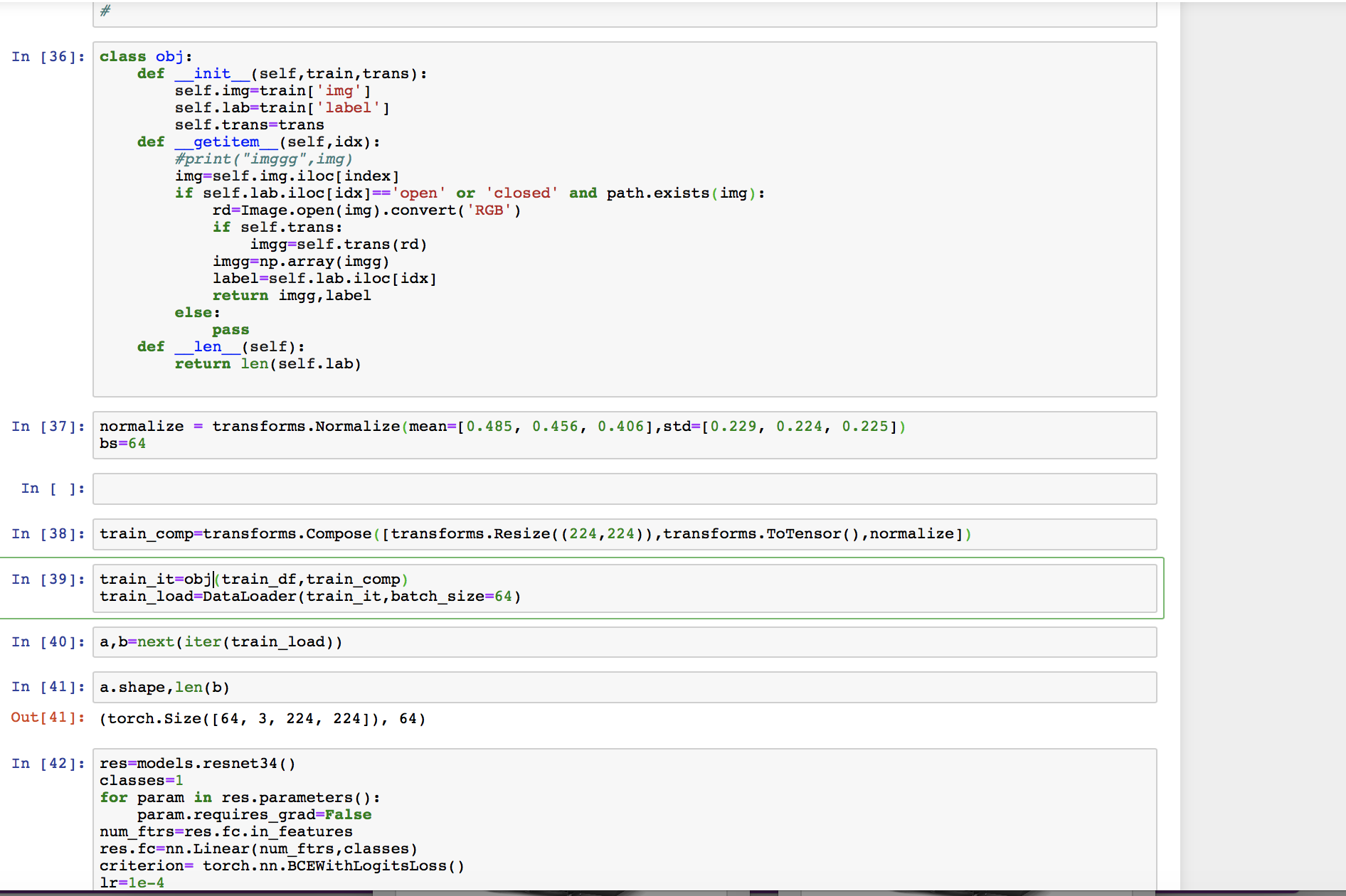 Typeerror Zip Argument 3 Must Support Iteration Pytorch Forums