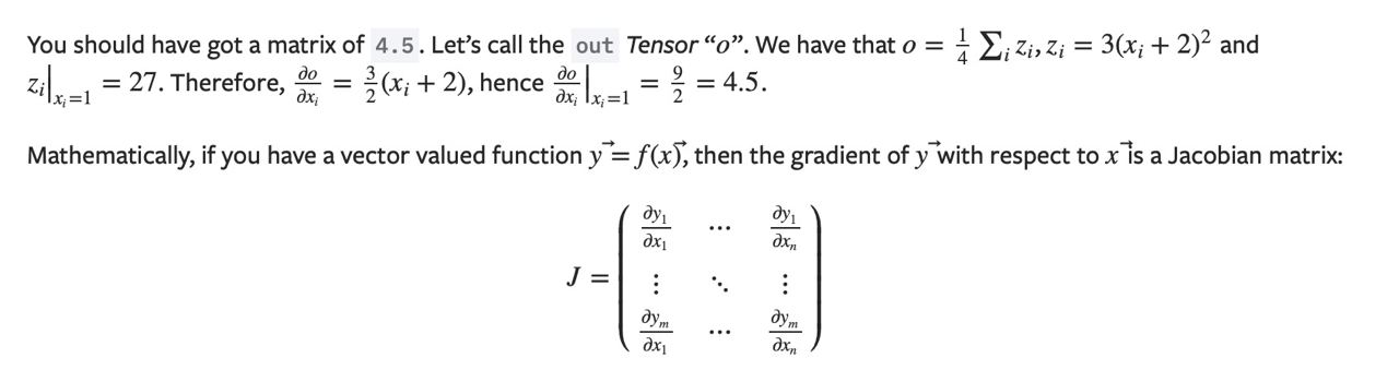 Meaning Of A Vertical Bar In Differentiation Pytorch Forums