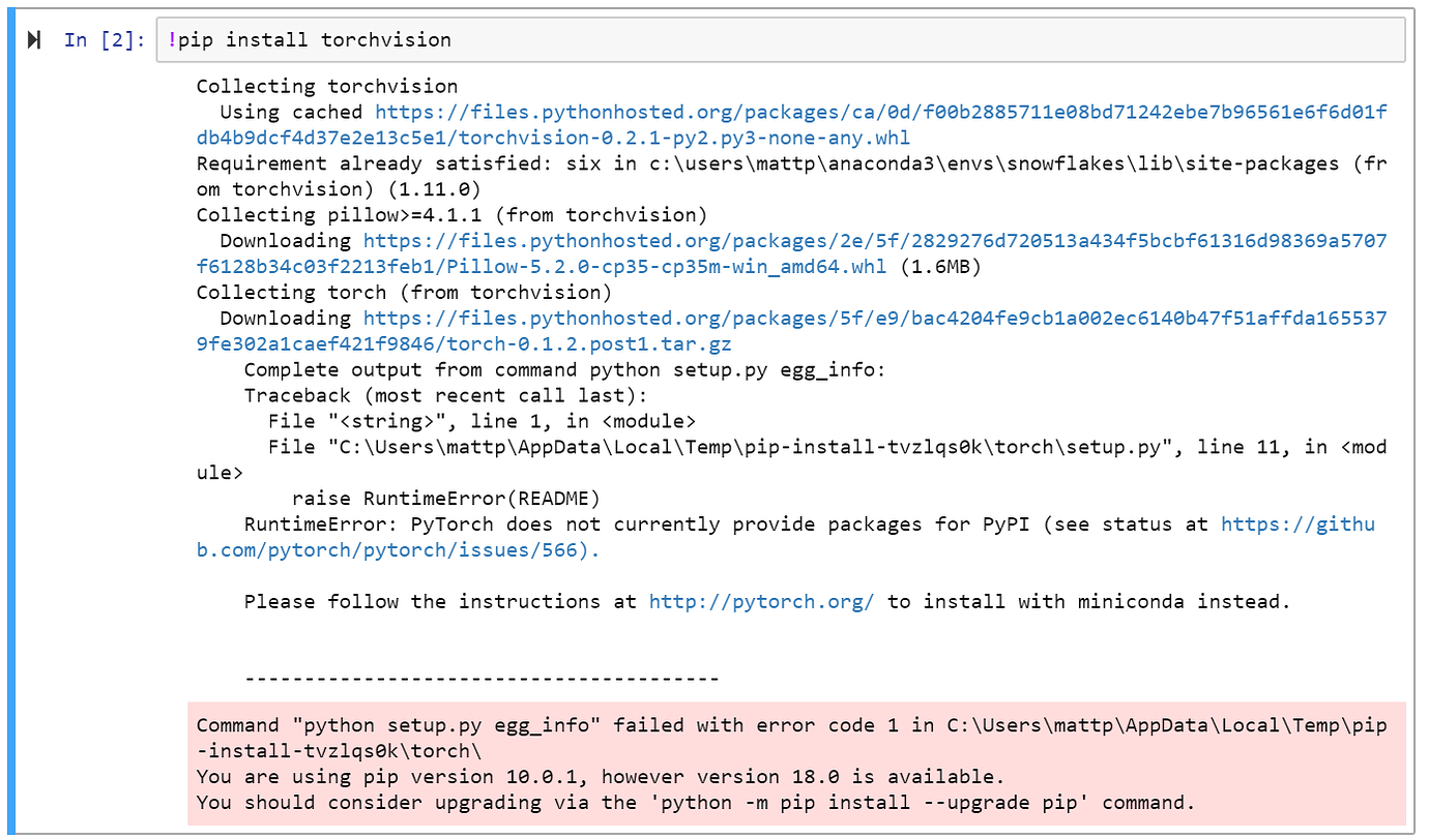 oduleNotFoundError: No module named 'torchvision' - PyTorch Forums