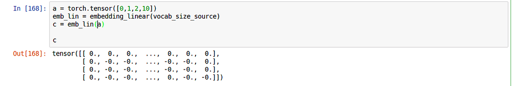 My custom Embeddding layer is returning only zeros - nlp - PyTorch Forums