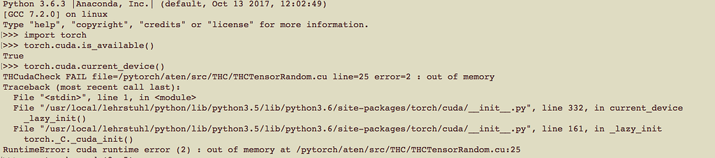 Failed to run model on GPU - vision - PyTorch Forums