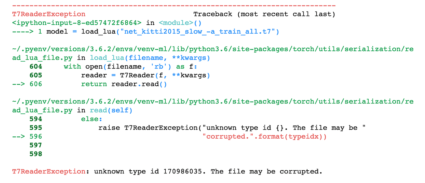Load torch model fail - PyTorch Forums