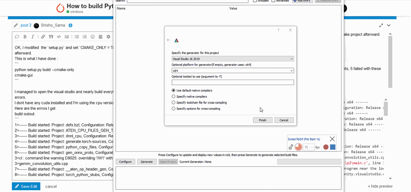 Getting C1001 Internal compiler error when building pytorch on windows ...