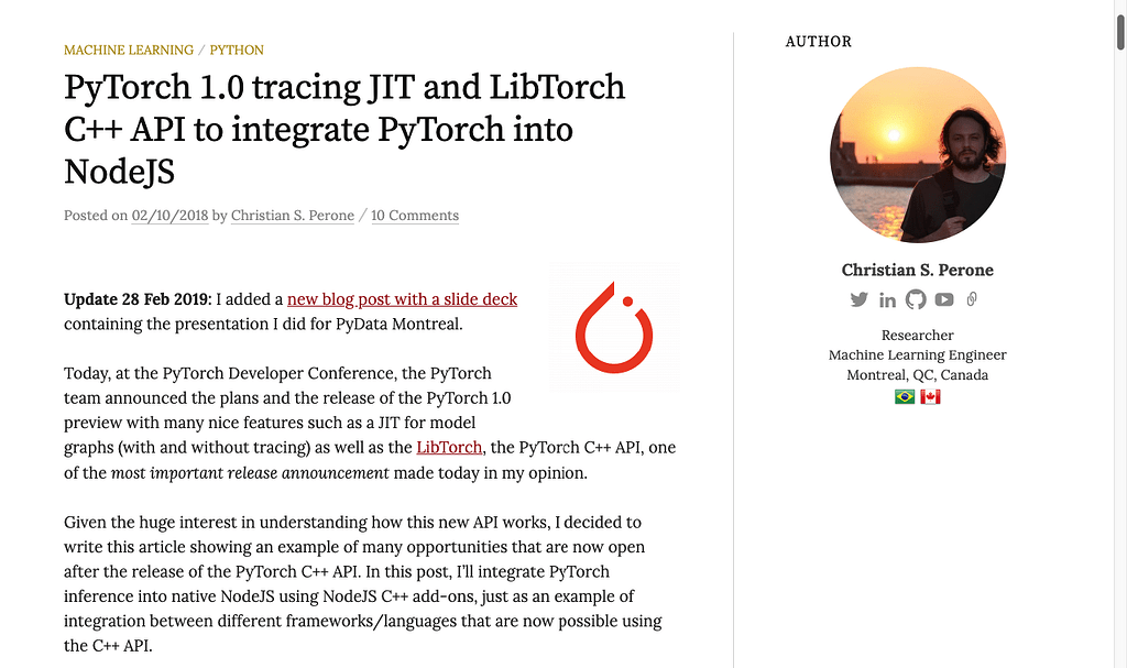 Pytorch c++ discount inference