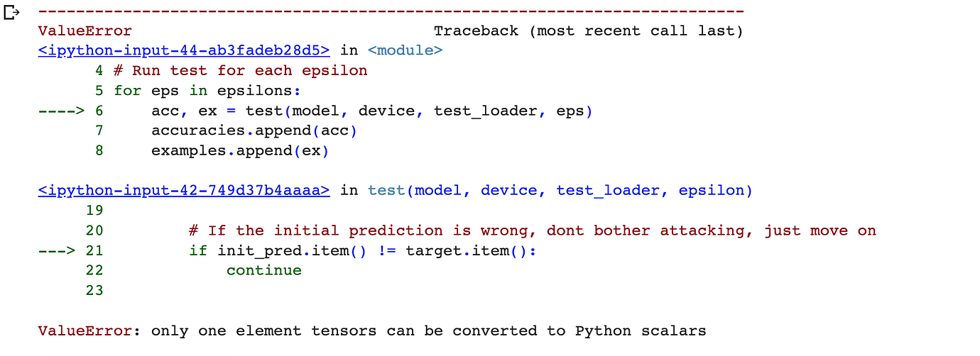 Adversarial example generation - PyTorch Forums