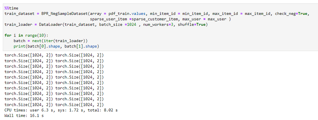 Help with Efficient Negative Sampling - PyTorch Forums