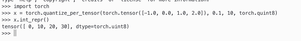 Why does an unsigned torch.quint8 tensor have a sign? - quantization ...