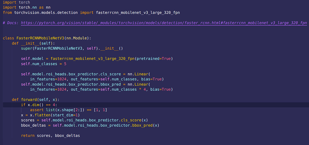 Custom FasterRCNN - vision - PyTorch Forums