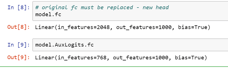 How to do transfer learning with inception_v3? - PyTorch Forums