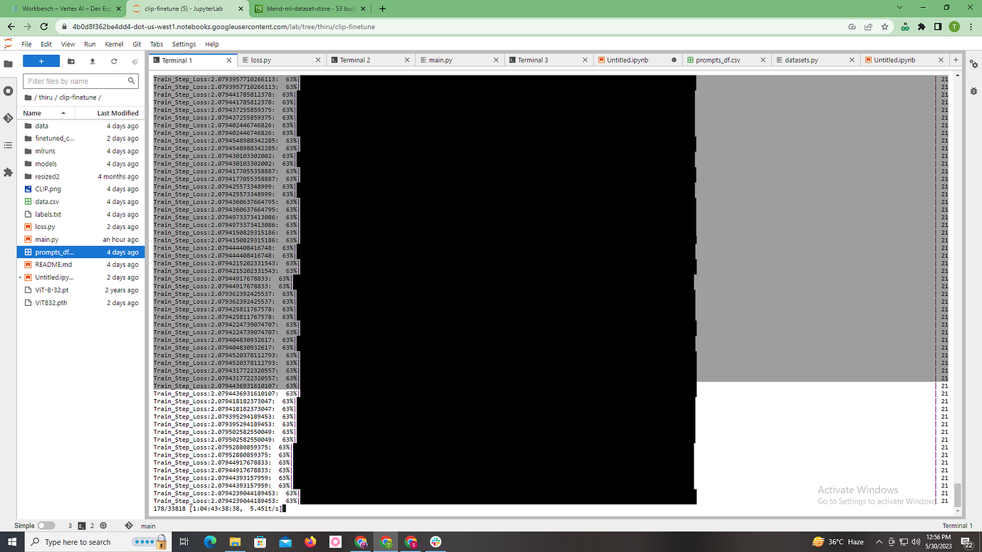 CLIP training no progression vision PyTorch Forums