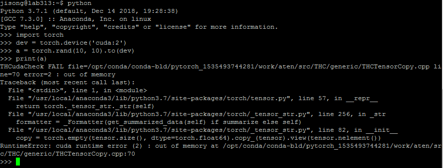 RuntimeError: CUDA out of memory. Tried to allocate - Can I solve this  problem? - windows - PyTorch Forums