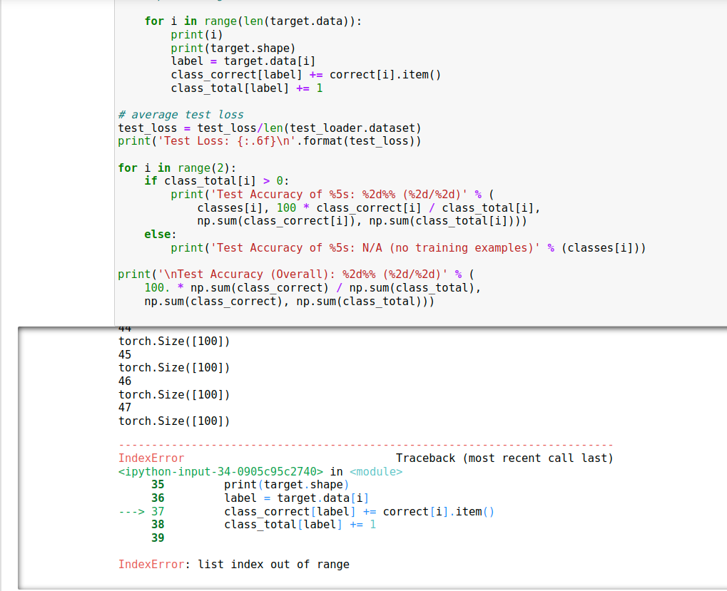 indexerror-list-index-out-of-range-for-cnn-model-testing-pytorch-forums